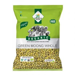 24 Mantra Organic Green Moong Dal 500 g