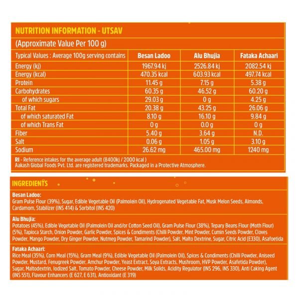 Aakash Utsav Gift Pack 650 g - Image 4