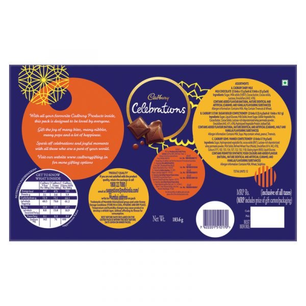 Cadbury Celebration Gift Pack 183.6 g - Image 2