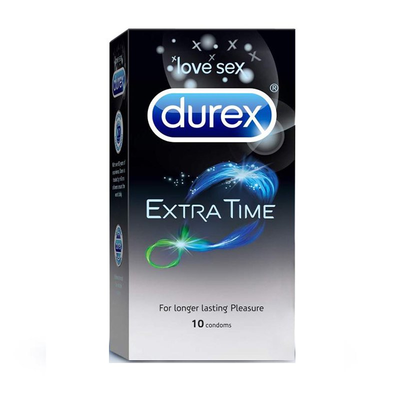 Durex Condoms Extra Time 10 N