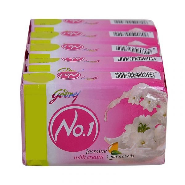 Godrej No.1 Jasmine Soap 4 N (100 g Each)