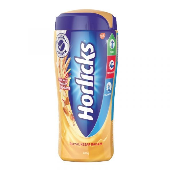 Horlicks Kesar Badam Jar, 400 g