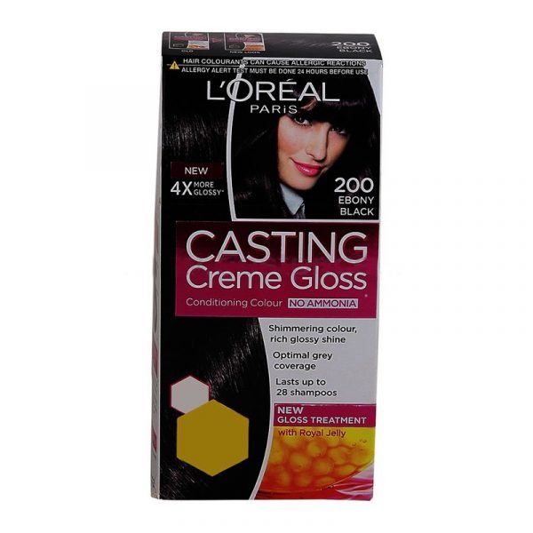 L'Oreal Ebony Black Hair Colour 72 ml