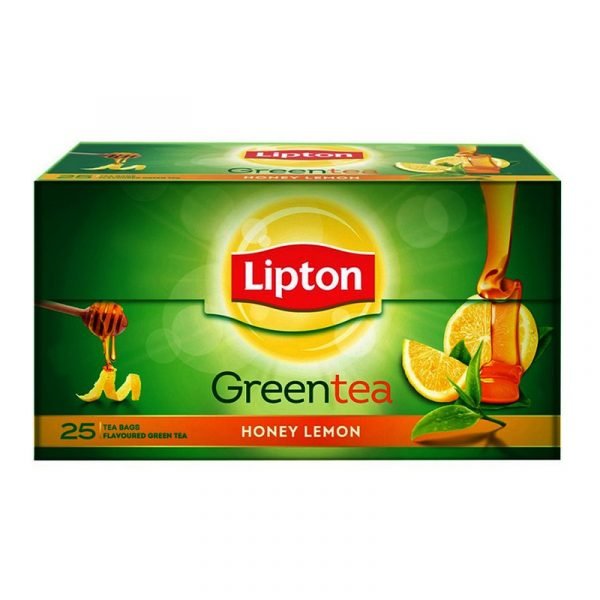 Lipton Lemon Honey Green Tea Bags Sachet, 25 N
