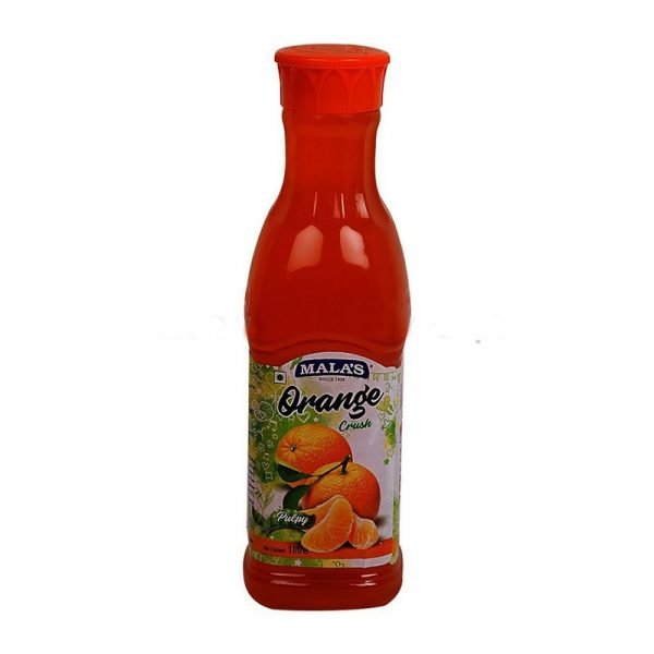 Mala's Crush Drink Orange, 1 L