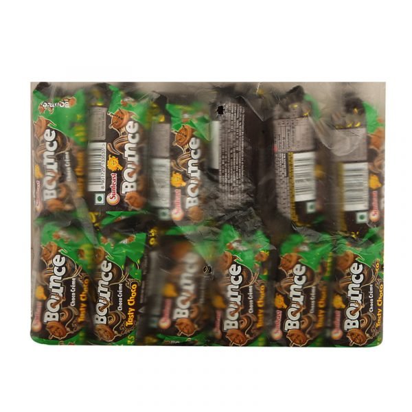 Sunfeast Bounce Chocolate Biscuits 12 N (Rs. 5 Each)